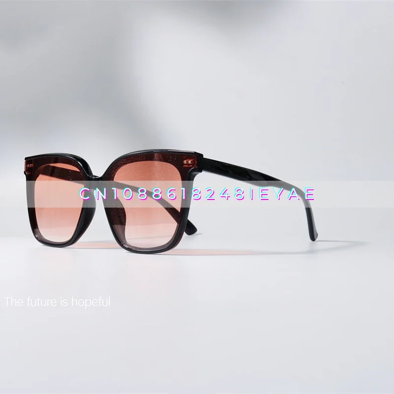 

Квадратные красные солнцезащитные очки в большой оправе с арбузом UV400 Klein, синие простые модные солнцезащитные очки для пар