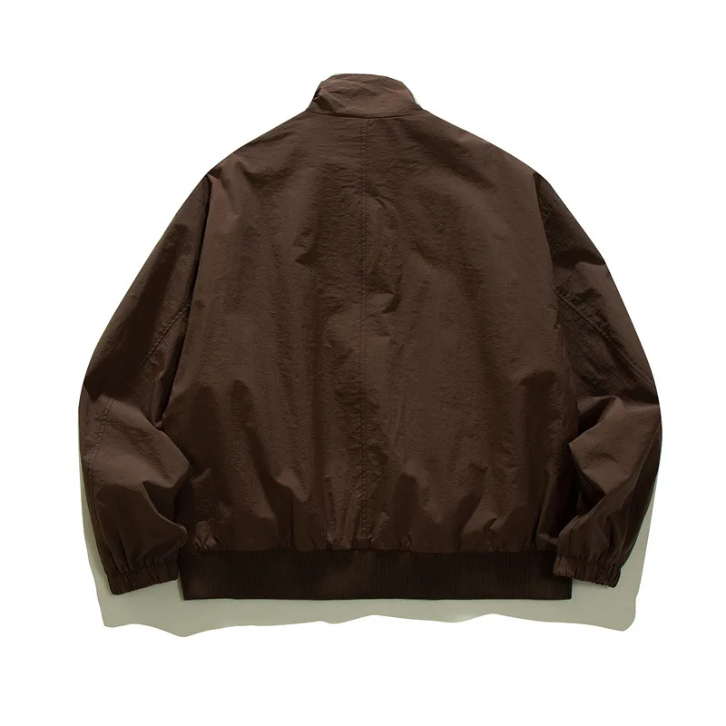Spring Autumn Jacket Men Streetwear Korean Fashion Loose Outdoor Cargo Jacket Cityboy Coat Outerwear