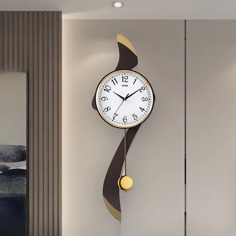 Minimalist Nordic Wall Clocks Art Modern Classic Round Aesthetic Luxury Wall Watch Restaurant Horloge Murale Home Decoration