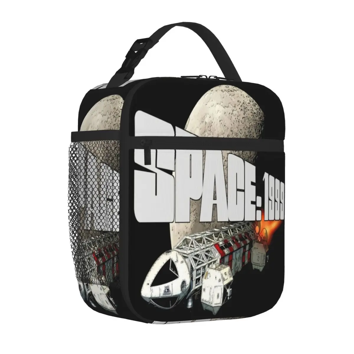 Hot Sale SPACE 1999- Eagle Transporter Throw Denim Style Outdoor Lunch Bag Bus Trip Insulated Snack Tote