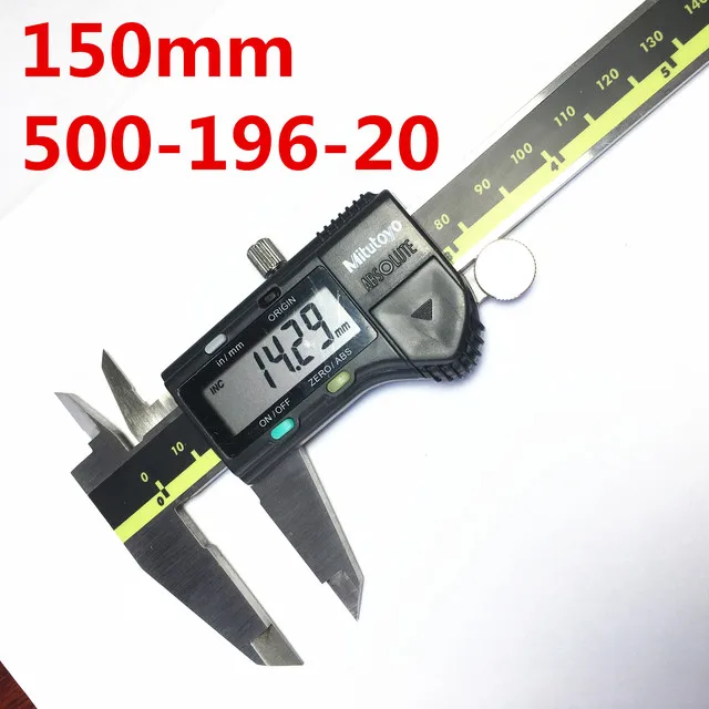 

Mitutoyo Japan Electronic Tools Digital Caliper 150mm 200mm/8" Absolute Digital Digimatic Vernier Caliper