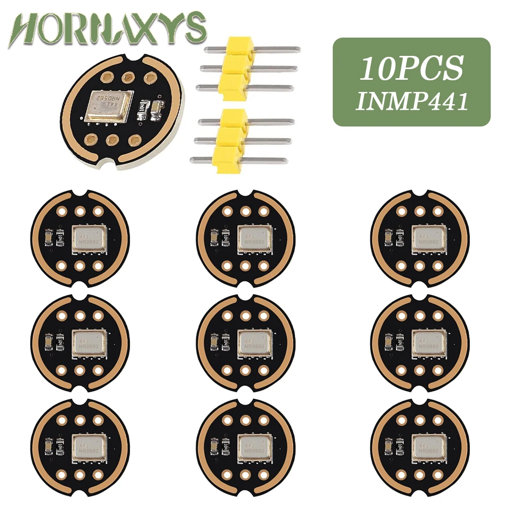 

1-10PCS INMP441 Omnidirectional Microphone Module I2S Interface Low Power MEMS High Precision Digital Output Sensor Module