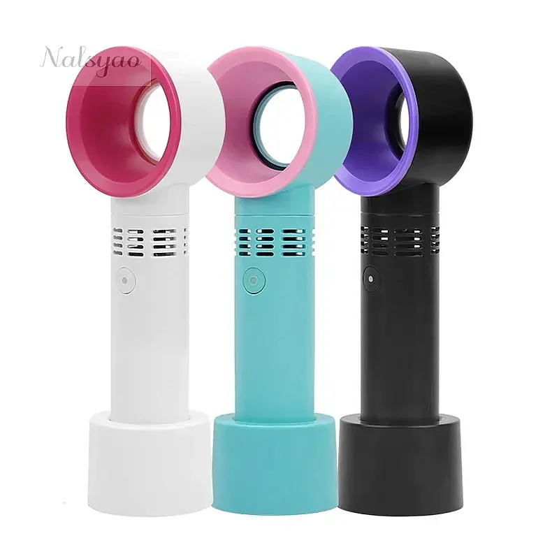 USB Rechargeable Eyelashes Dryer Bladeless Fan Low Consumption False Lashes Drying Machine Organizer Beauty Makeup Tools