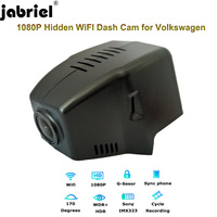 Jabriel Wifi Car Dvr for Volkswagen VW Passat Tiguan Touran Atlas Caddy B6 B7 B8 Mk2 2015 2016 2017 2018 2019 Dash Cam Camera
