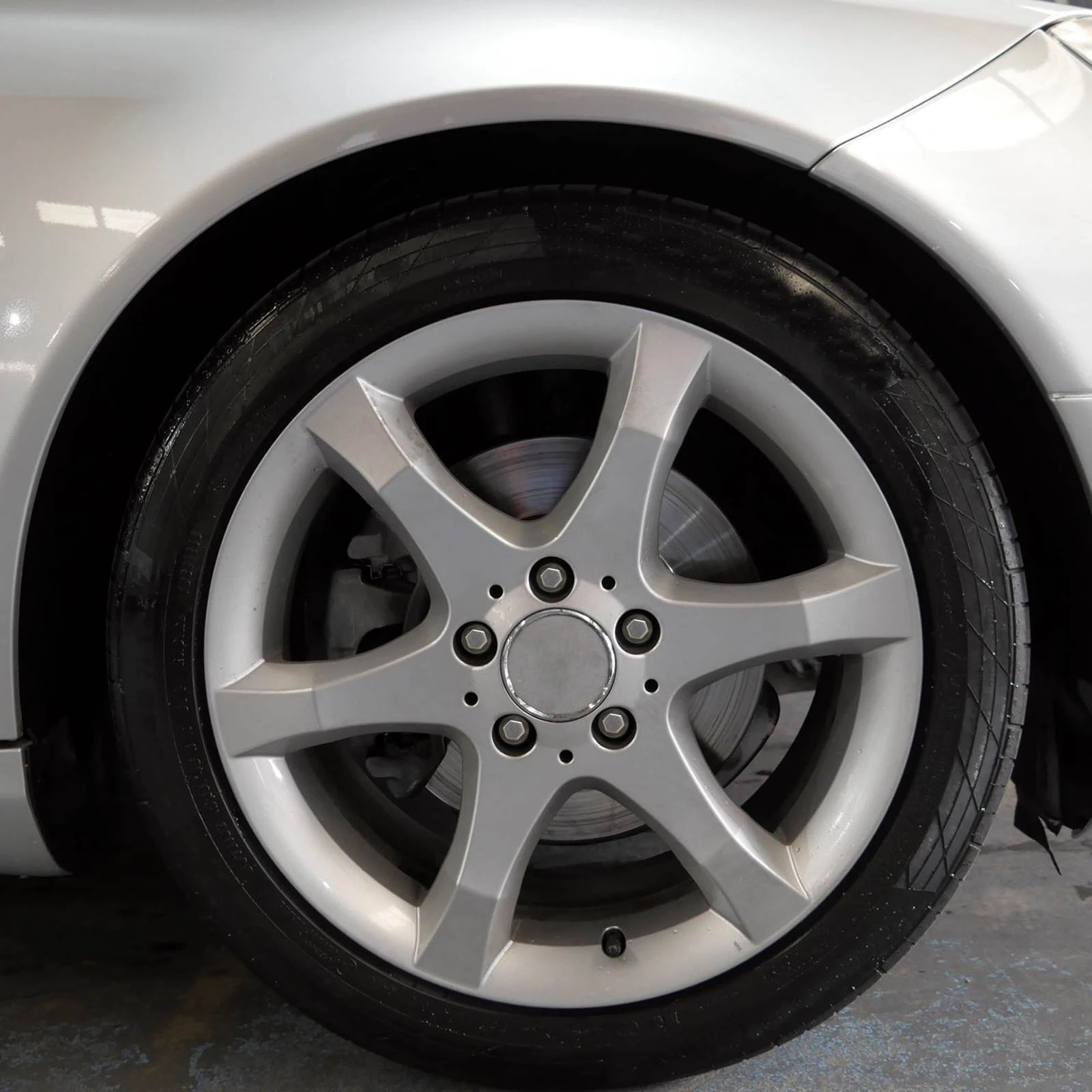 

4 Pcs Anti-theft Nut Car Wheel Lock Tapered Seat Parts 45h System Security