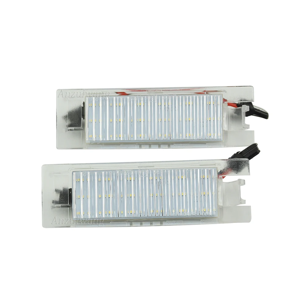 2PCS For Fiat Grande Punto(199)2005-2011 LED License Number Plate Lights Lamp For Fiat Bravo 2007–2014 view 6