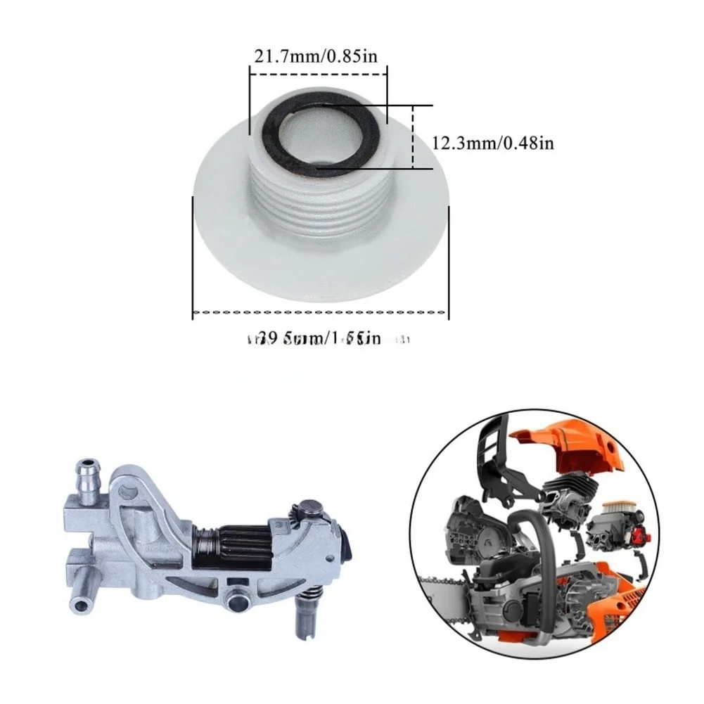 Oil Pump Gear Kit For Chainsaw 5200 4500 5800 52cc 58cc Replacement Parts Fits Replacement Parts For Garden Power Tools