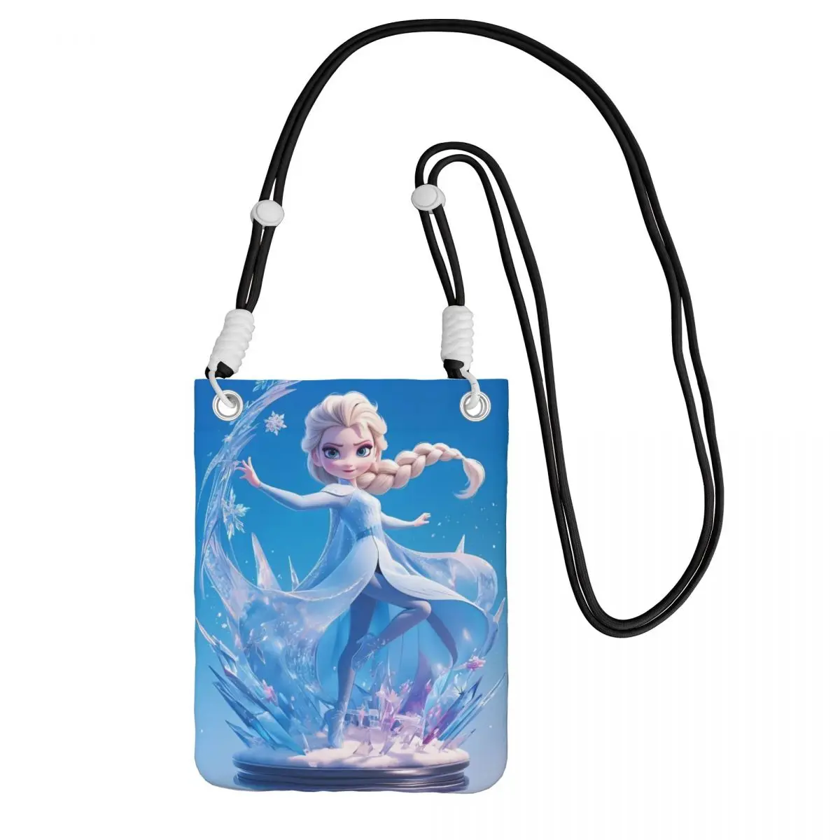 

Сумка для мобильного телефона «Холодное сердце» на заказ для женщин и мужчин, анимированная музыкальная фэнтезийная пленка, сумка через плечо, сумка для карт, мини-кошелек, кошелек