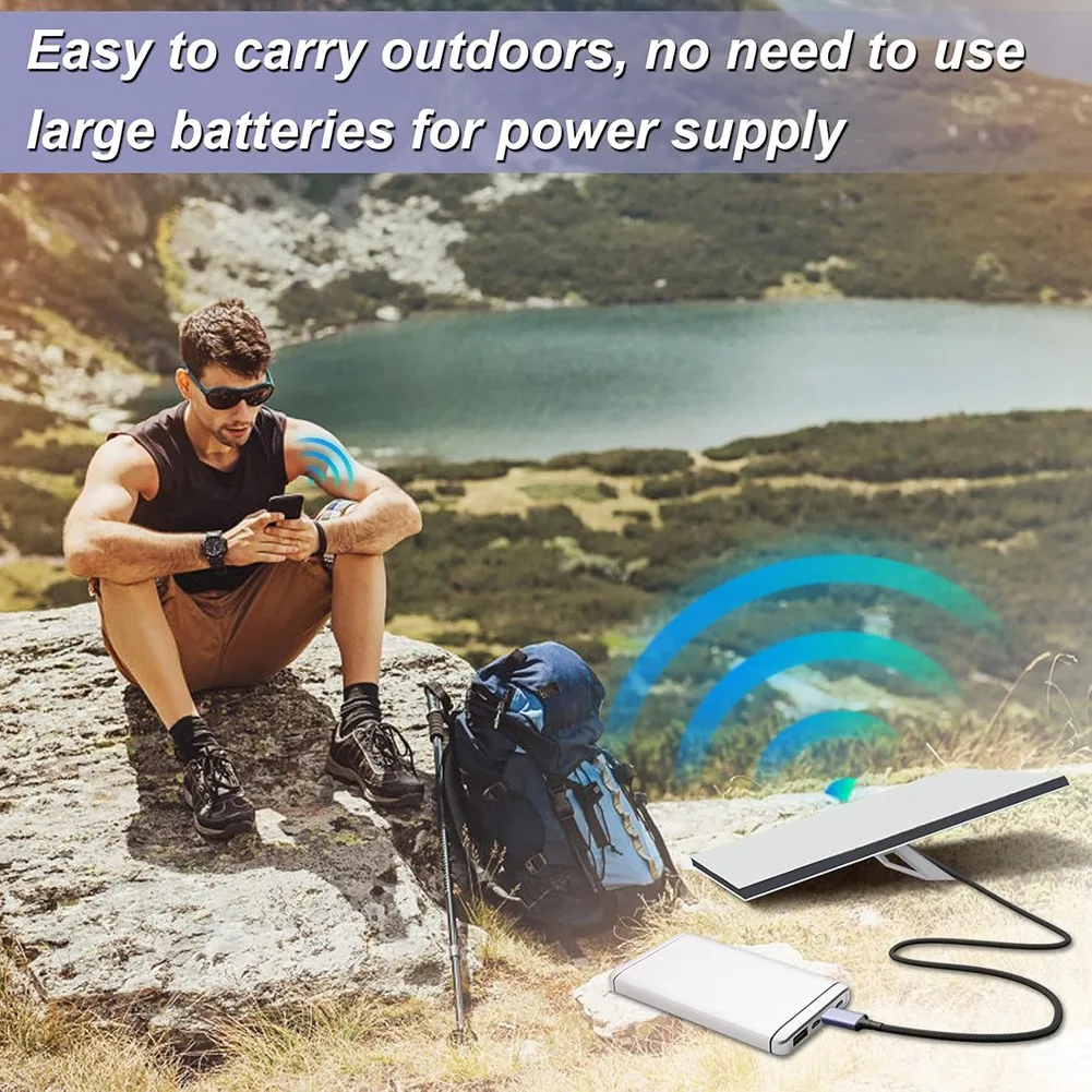 عملي ل Starlink Mini Type C إلى DC كابل الطاقة دعم 140 واط USB C كابل شحن ل Starlink وبنك الطاقة المحمول 180 سنتيمتر