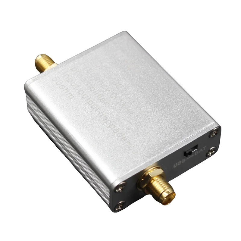 ABZW 100K-6Ghz volledige band versterker met laag geluidsniveau, 20Db High Gain voorversterker, LNA-module voor RF- en softwaregedefinieerde SDR-radio