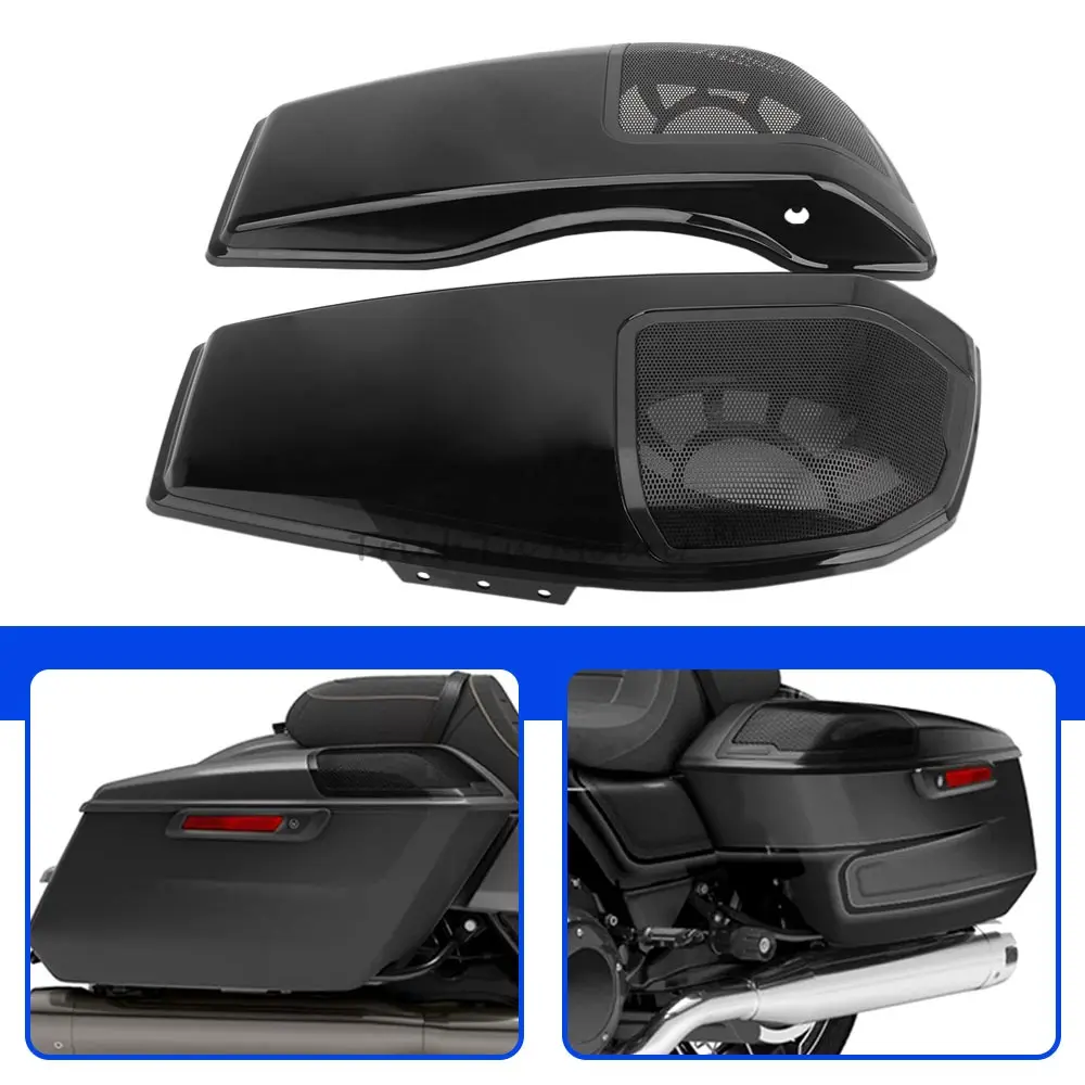 

For Harley Touring Road/Street Glide FLHXSE FLTRXSE 2023-25 FLTRX 2024-26 1 Pair Speaker Saddlebag Lids Saddle Bag Cover