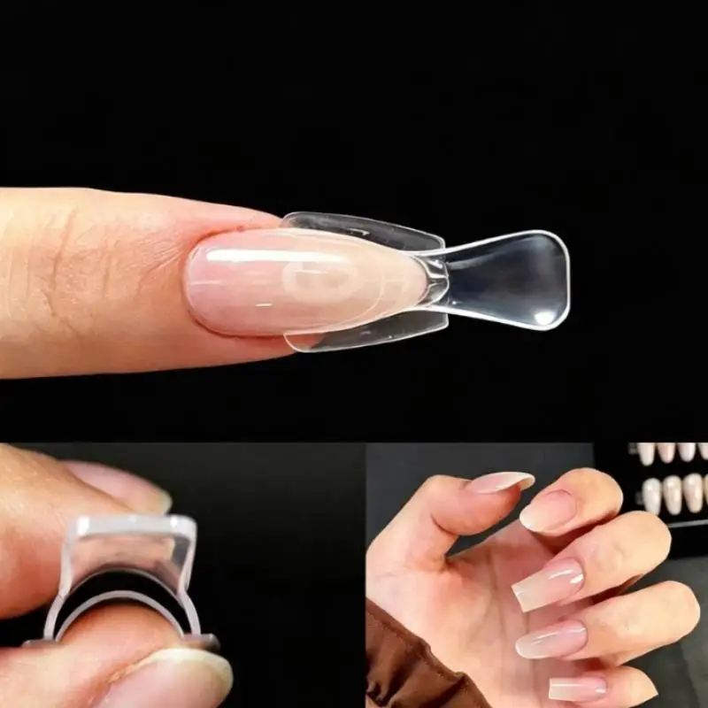 Dual-Form Nail Extension Forms 120/240Pcs Durable Easy Operate Nail Art Tools for Manicure Salon Home DIY Nails