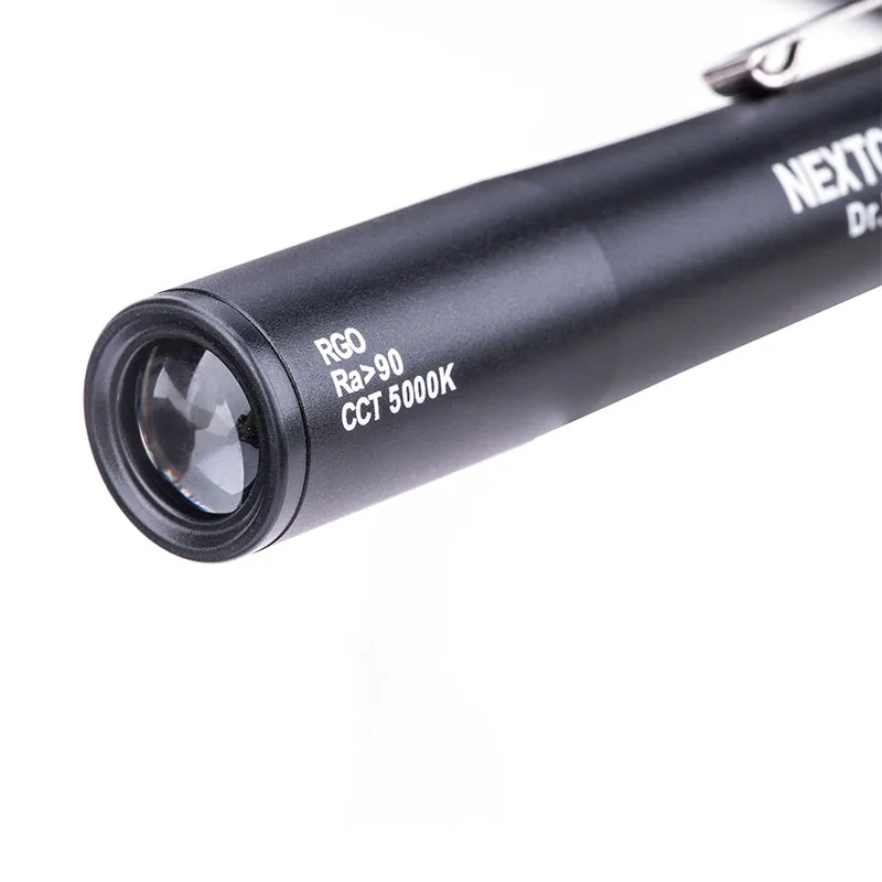 Nextorch Dr.K3S Professional Medical/Doctor Penlight/Flashlight, Available in Natural White & Yellow Light, Ra ≥ 95, RG0 Safety