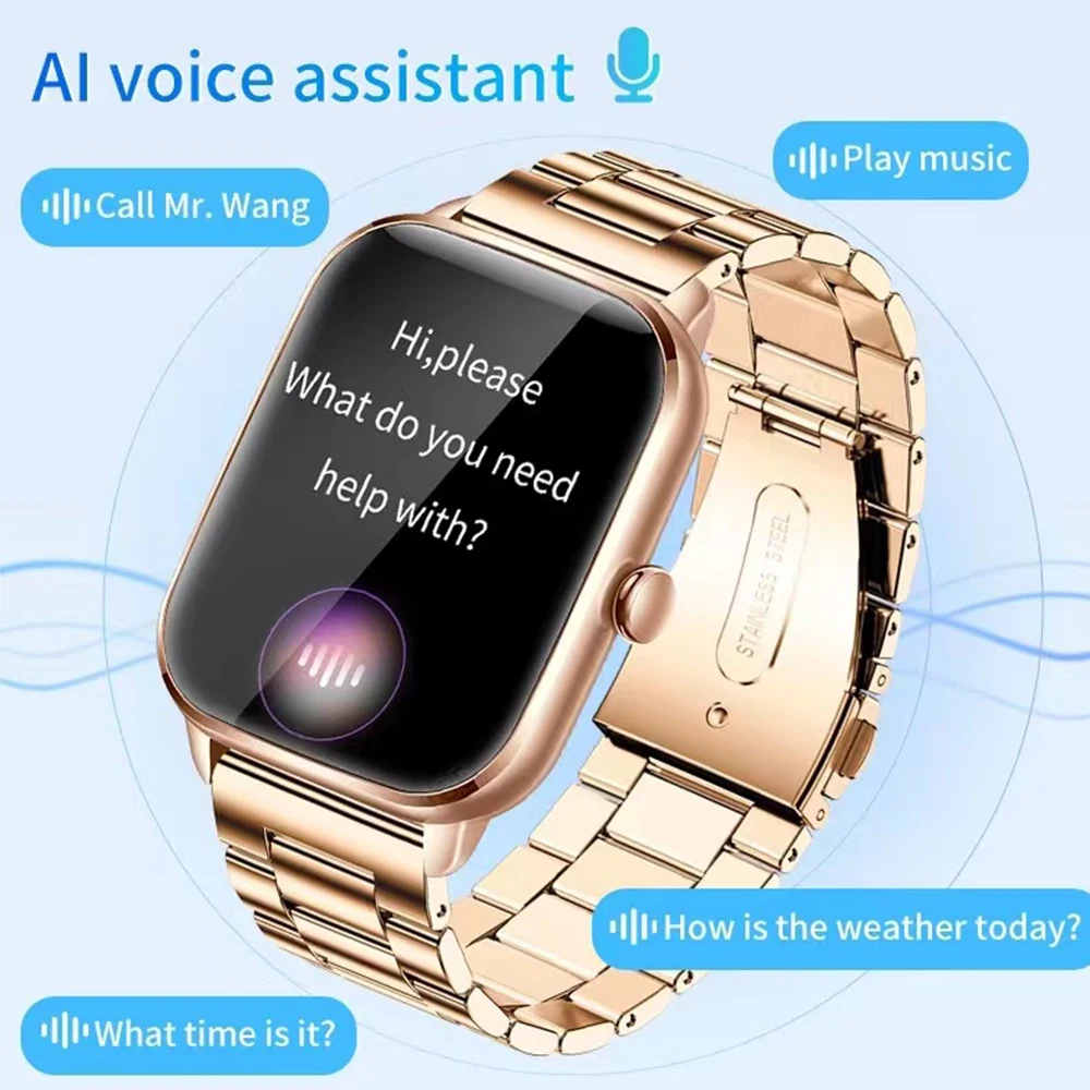 الرياضة النساء بلوتوث دعوة الساعات لنظام أندرويد IOS ساعة عرض الصحة المقتفي وضع الرياضة مشاهدة الرجال Diy وجوه هدية عيد الميلاد