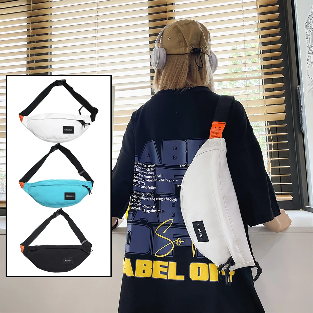 

Casual Sports Small Backpack for Men, Lightweight Japanese Trendy Chest Bag, Men's Crossbody Bag, 2025 New Waist Bag