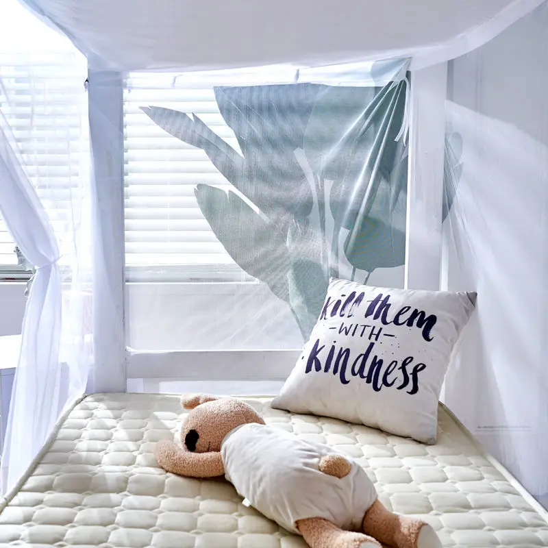 Single Bed Mosquito Net Tent – 1x2 Meter Fully Enclosed Bunk Bed Design, Integrated Protection