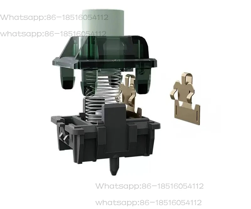Magnetic Jade Emerald Switch, Tactile, Freely Setting Pre-travel, Hall Sensor Effect for Magnetic Keyboard Gaming Office