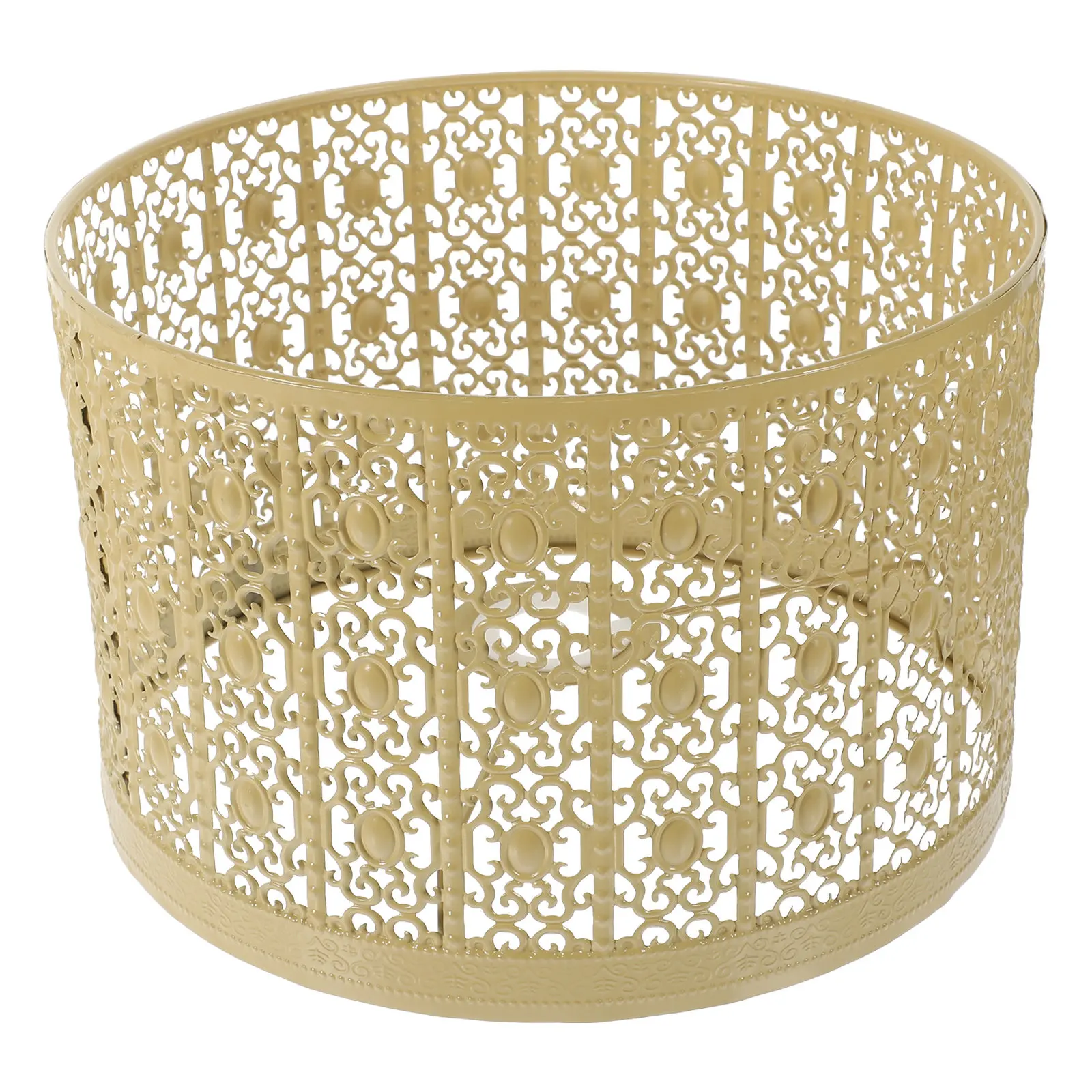 Iron Hollow Metal Lamp Shade Replacement Small Desk Lampshade Table Lamp Cover Decorative Light Cover Light Covers