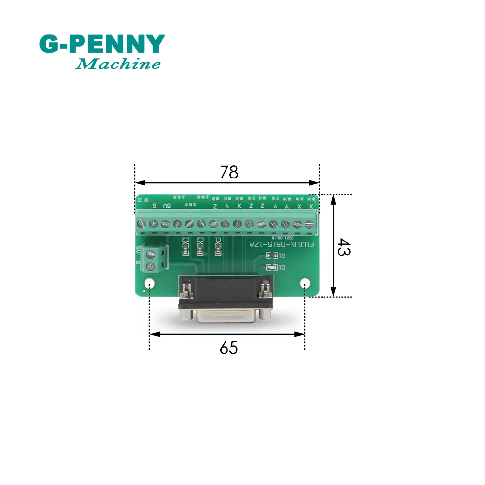 CNC 3 Axis Controller NC Studio Control Board PCI Motion Card Controller CNC Router Machine Interface Adapter Breakout Board