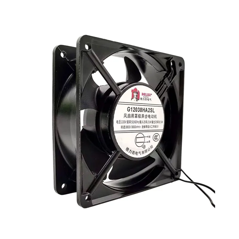 NEW ORIGINAL G12038HA2SL AC 220V 21W/8.5W 12038 120*120*38mm 12cm COOLING FAN RADIATOR