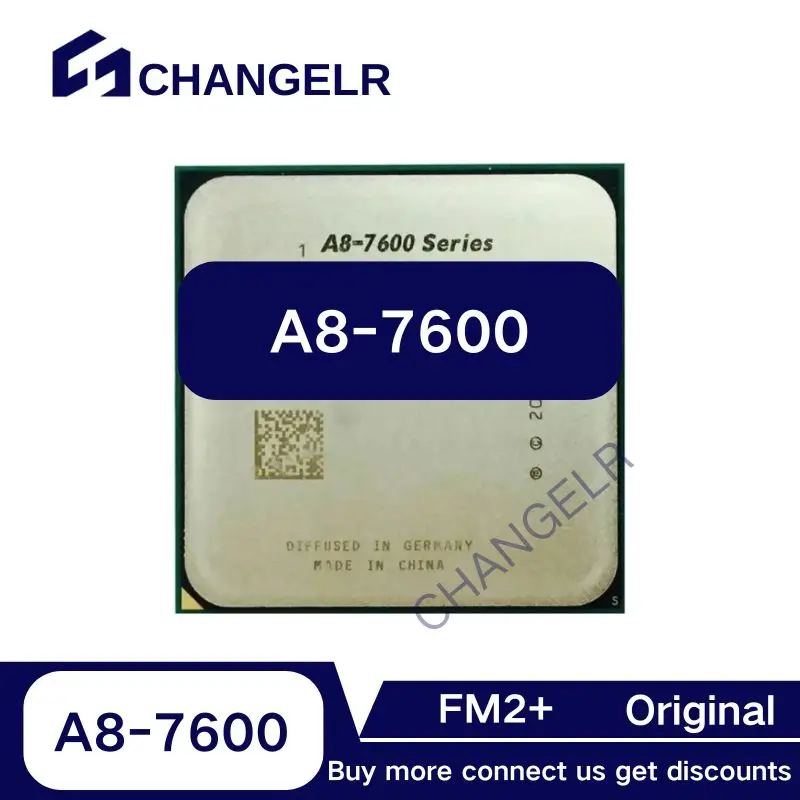 

A8-7600 AD7600YBI44JA 7600 4-ядерный 4-поточный разъем FM2 + 28nm 3,1-3,8 ГГц 4 Мб L2 разъем FM2 +