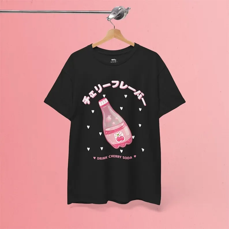 Kawaii Cherry Juice T-Shirt