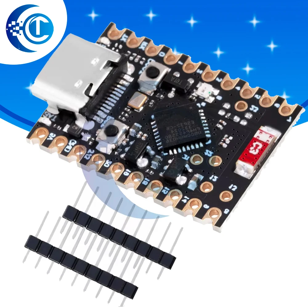 ESP32-C6 Scheda di sviluppo SuperMini Scheda centrale del controller di apprendimento della programmazione del microcontrollore