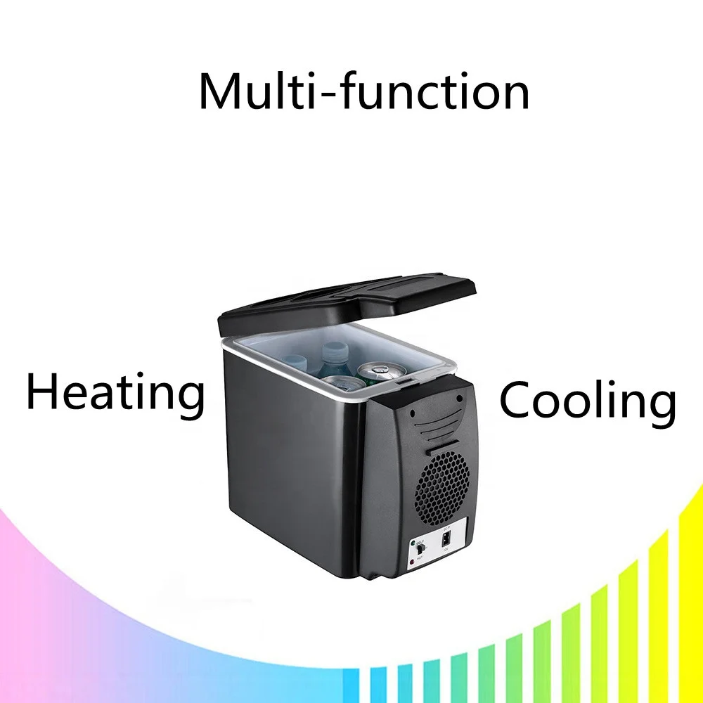 6L Mini Car Refrigerator Multi-function Car Fridge Portable Refrigerator