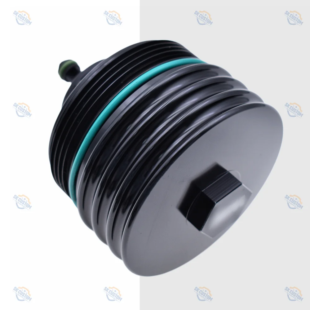 SK CUSTOM Forged Aluminum Oil Filter Housing for BMW N20 N26 N51 N52 N53 N54 N55 Engine Oil Filter Cap