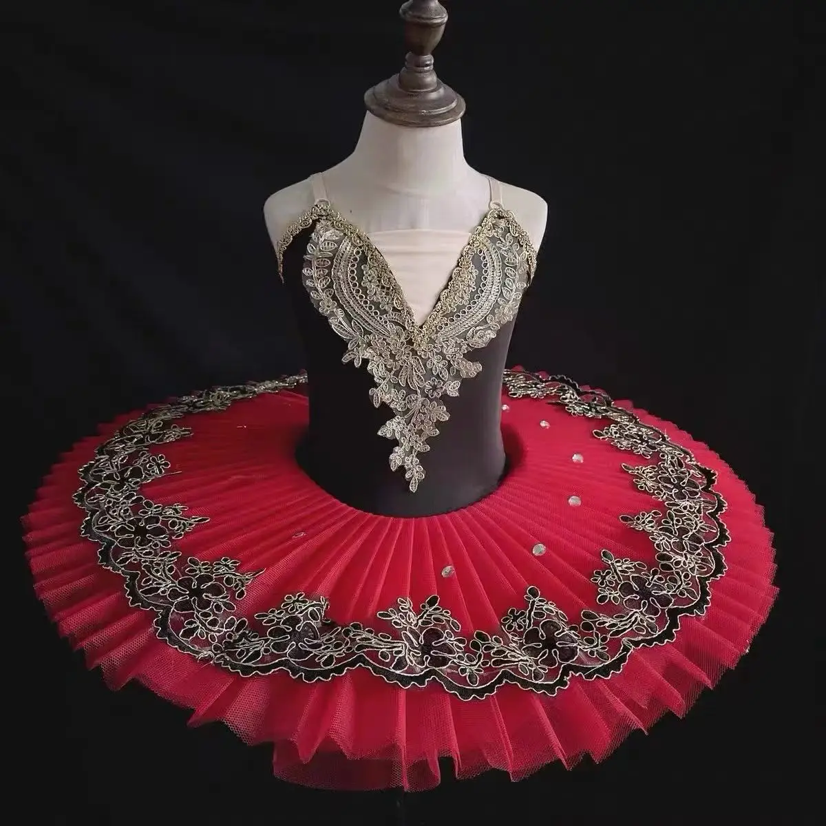 PD05006 New Style Little Swan Ballet Dance Dress Multiple Colors Cute Sweet Tutu Skirt Ballet Stage Performance Costume
