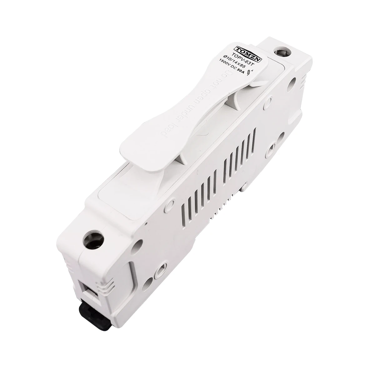 TOMZN 1P Portafusibile solare fotovoltaico 1500V CON 1 PZ 10*85 o 14*85 Fusibile fotovoltaico per protezione del sistema solare Base Protezione fotovoltaica gpV