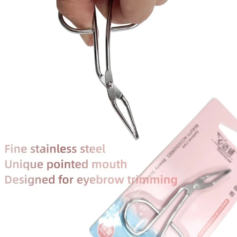 New Professiona Elbow Eyebrow Pliers Clips Tweezers  Eyebrow Plucking Make Up Beauty Tools Eyebrow plucking pliers