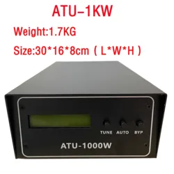 ATU-100 upgraded ATU-1000 ATU1000 ATU-1KW Automatic Antenna Tuner 7x7 N7DDC assemble with case