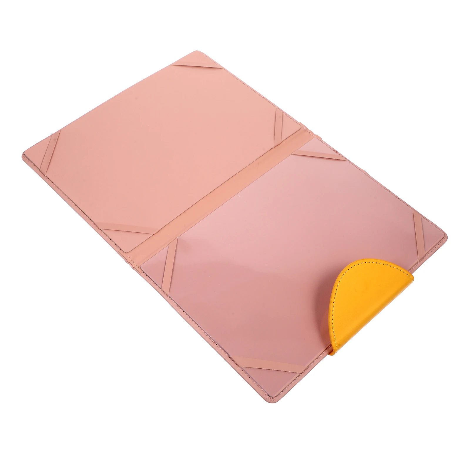 Birth Certificate Protector Sleeve Pink Color Wear Resistant Certificate Folder Baby Gift Lightweight Portable