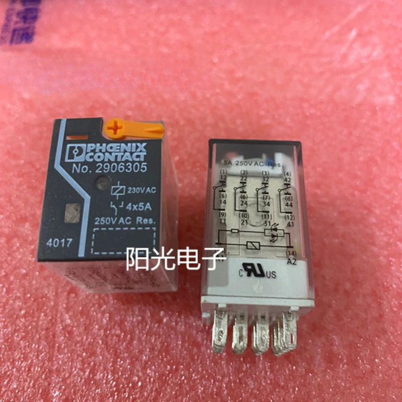 

（Brand-new）1pcs/lot 100% original genuine relay:REL-IR4-BL/L-230AC/4X21 14pins Intermediate relay