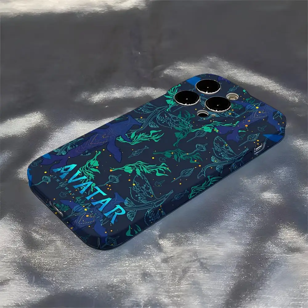 Чехол для телефона Avatar The Way Of Water для Iphone 16 Pro Max 15 Pro 13 14 12 11 8 7 Plus X XR XS Max All Inclusive Cover