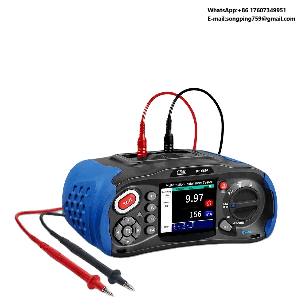 

Efficient Versatile Multifunction Installation Tester for Secure Electrical Installations, for Professionals&DIY Enthusiasts