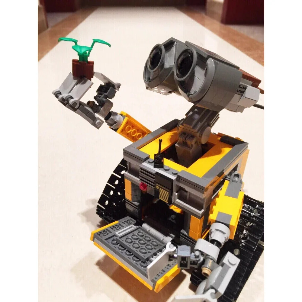 Robot per la pulizia della terra 21303 Set di blocchi da costruzione compatibili con particelle Legoed Adatto per regali di Natale 677 pezzi