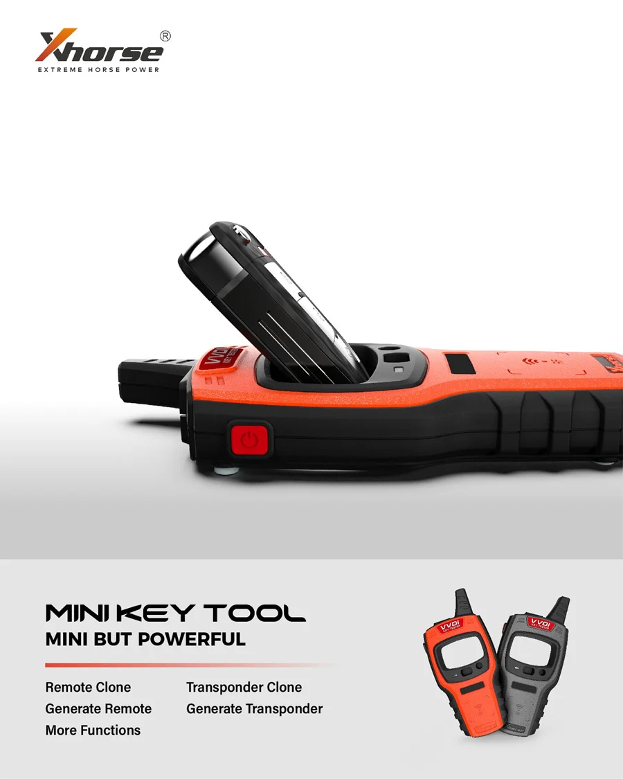 Xhorse VVDI XDKTMGEN MINI Key Tool Global Version Without Copy 48 Transponder (96 bit) Function No Tokens