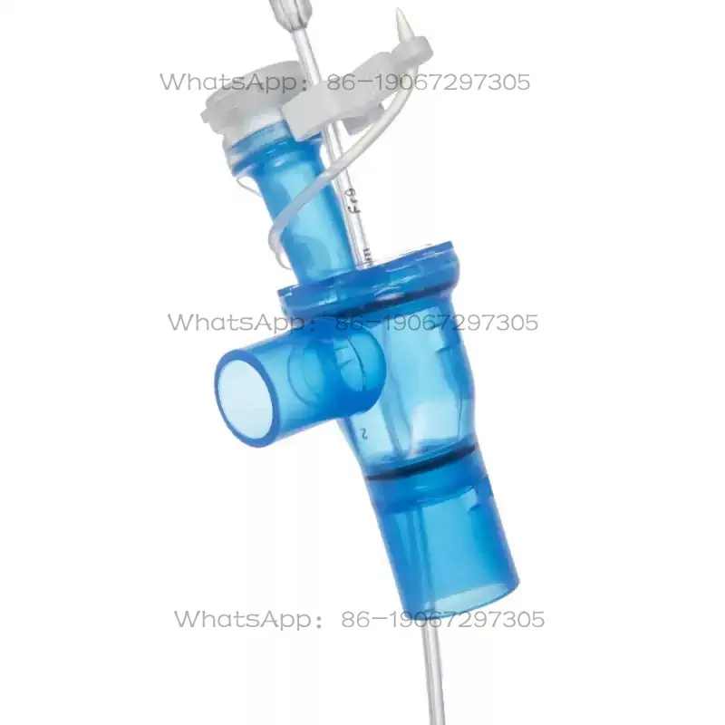 Disposable, Plugger with Blue Tee with Inflatable Pipe