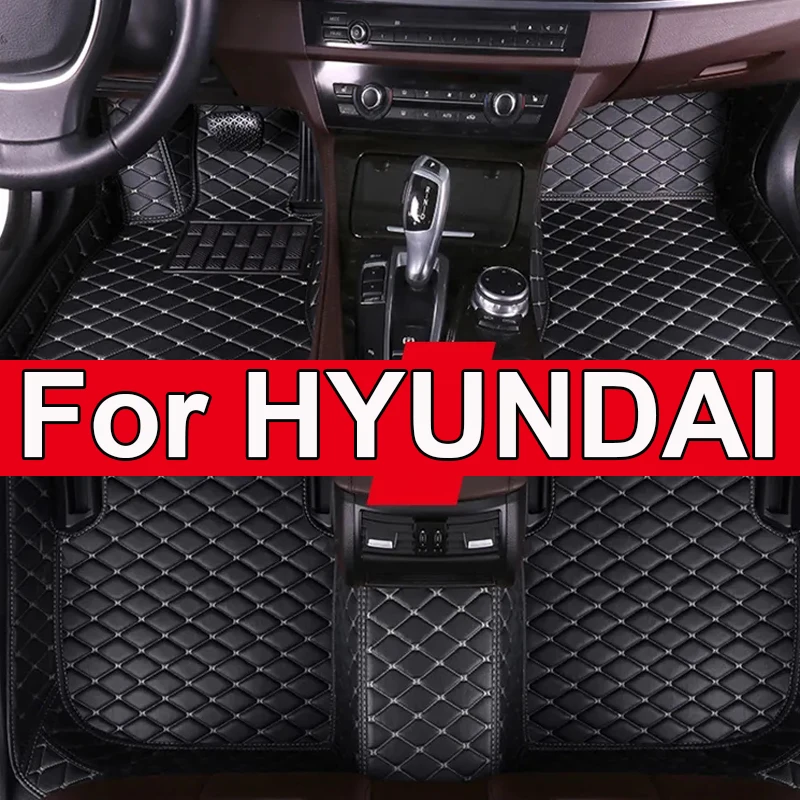 

Car Floor Mat For HYUNDAI Solaris Elantra Sonata Active Accent Creta Encino Equus i30 ix25 ix35 Genesis Kona Car Accessories