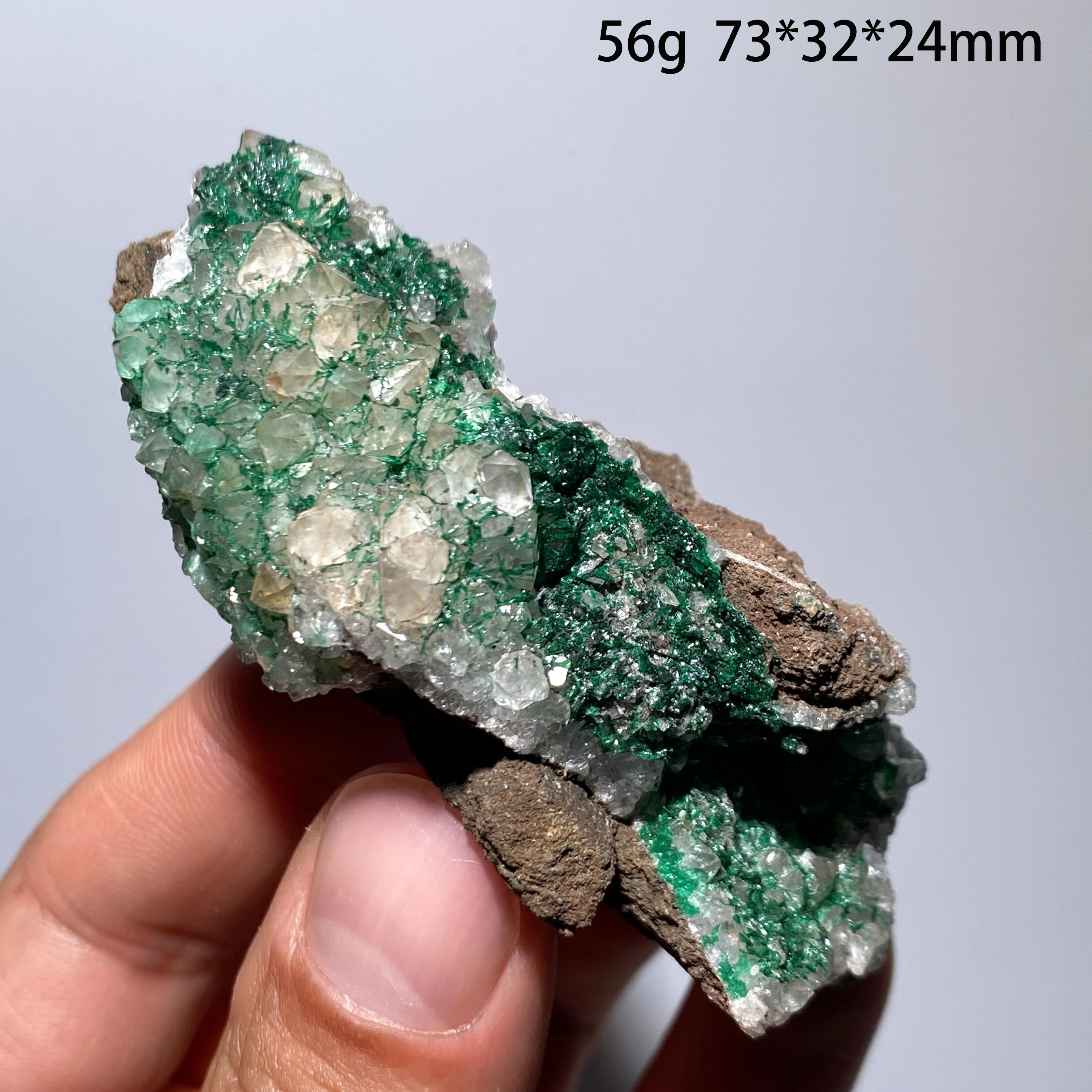 100% Natural Malachite With Quartz Crystal Mineral Specimen Stones And Crystals Healing Grystals Quartz Home Decorations