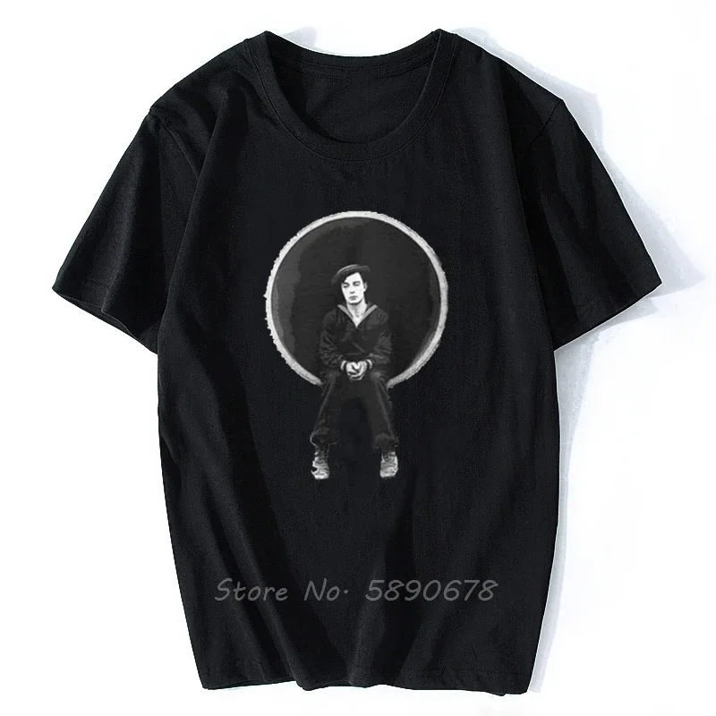 The Navigator - Buster Keaton T - Shirt Buster Keaton Comedy Silent Cinema Movie Buster Keaton Tshirt Men Tees Tops