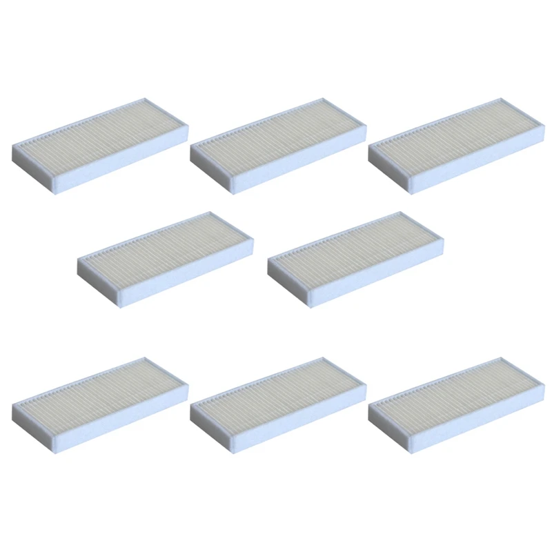 Filtro Hepa para aspirador robô, conjunto de 8 peças, acessórios para haier t550, série t560, tab-t560h, tab-t550wsc