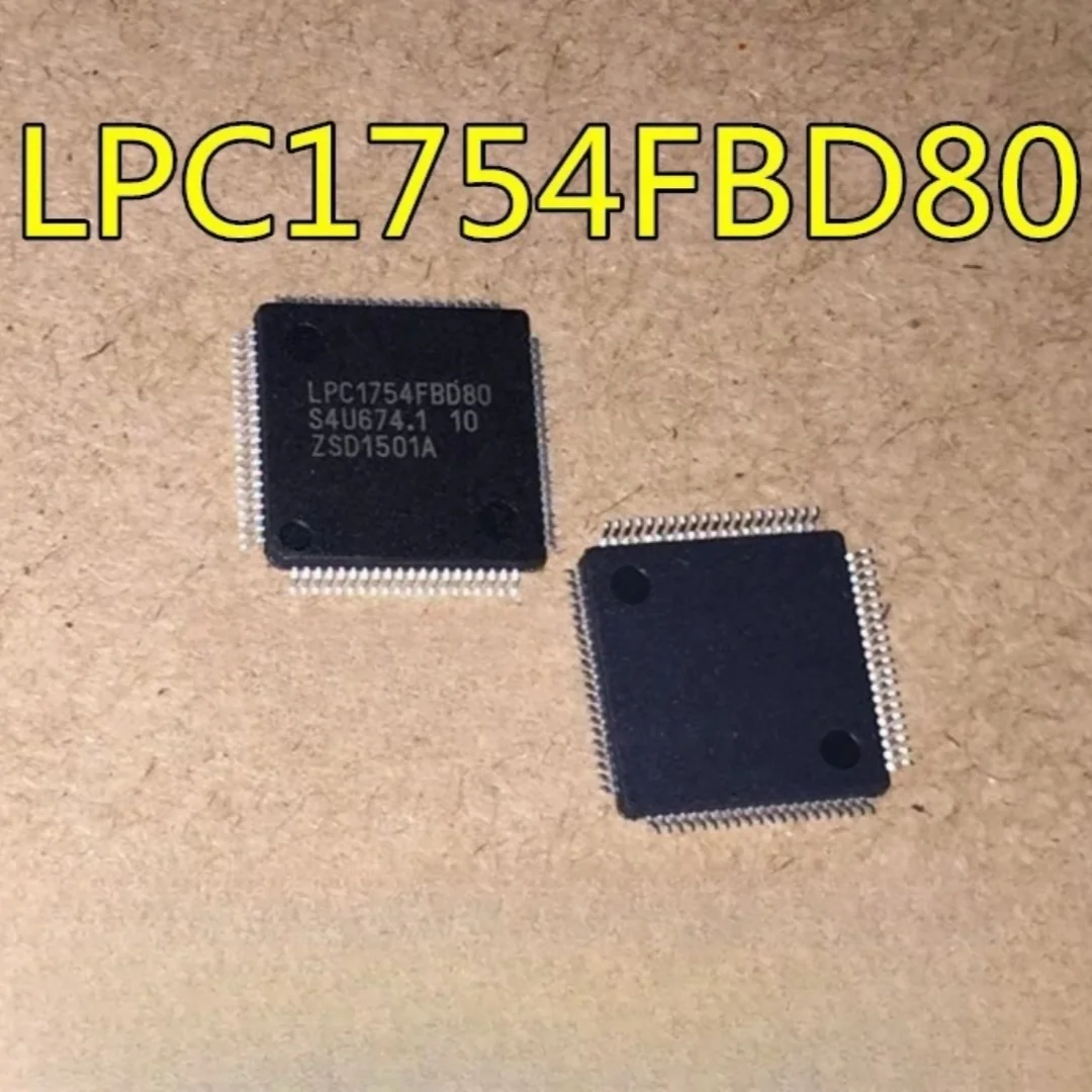 LPC1754 1758FBD80 LQFP80 Original Microcontroller Chip Available for Direct Purchase Imported In Stock