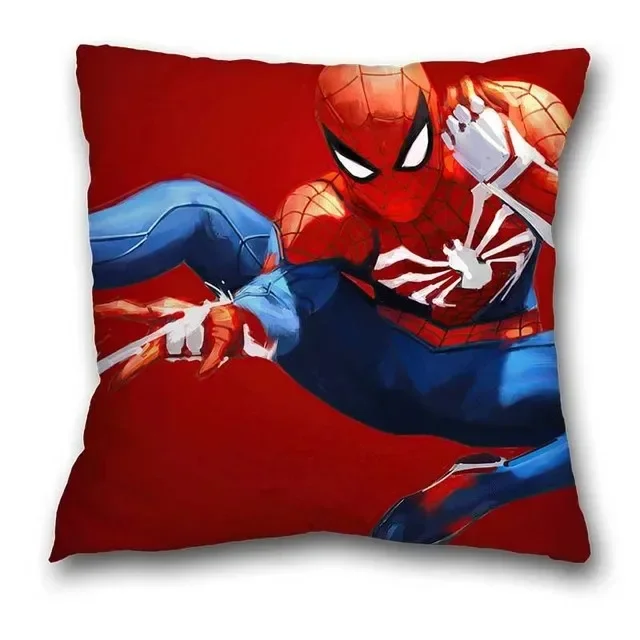 Fodera per cuscino Spiderman fodera per cuscino per divano da soggiorno super eroe adatta per la decorazione della camera da letto di casa regalo