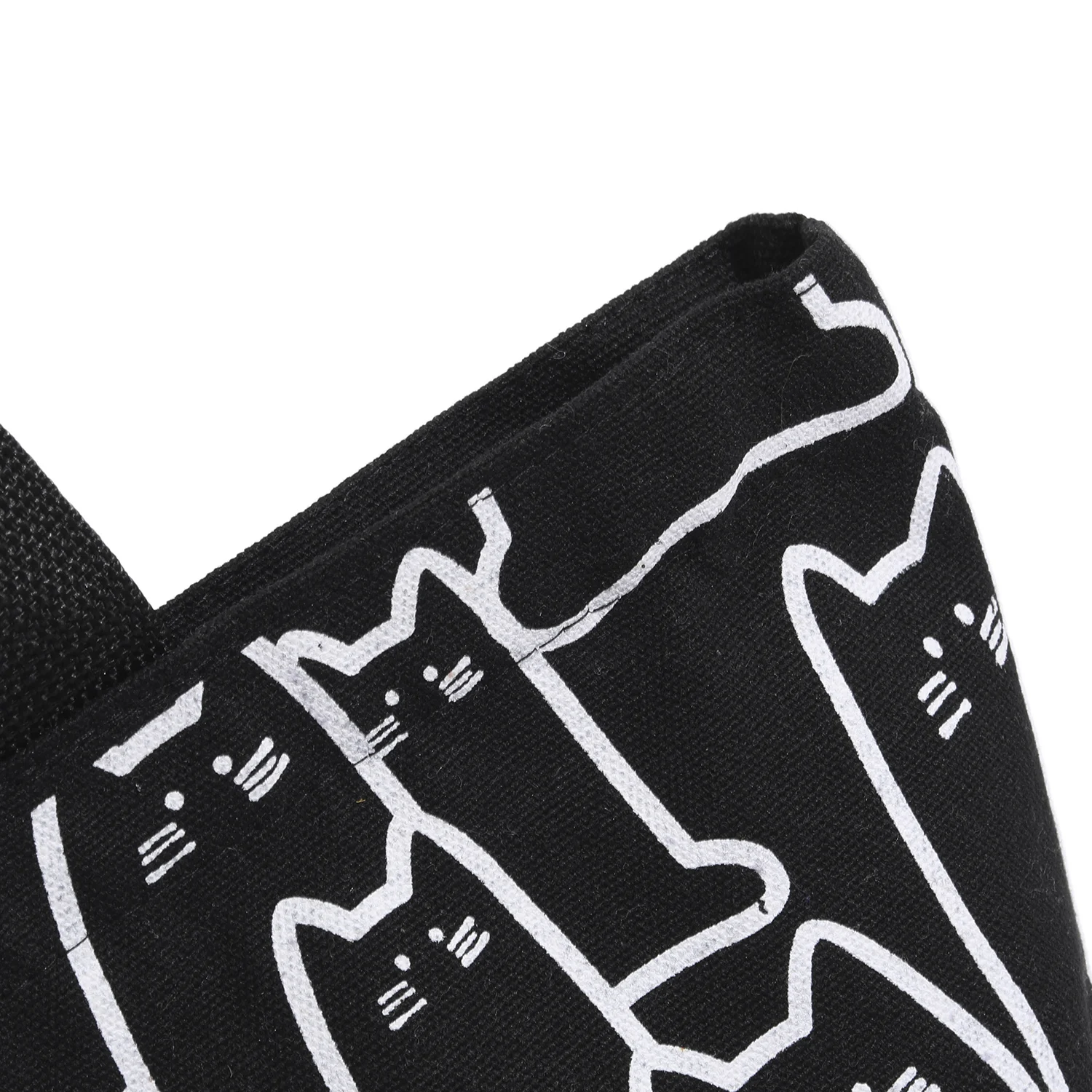 Leinwand-Handtasche für Frauen, 2023, modisch, niedliche Katze, Messenger-Taschen mit Reißverschluss, Designer-Tasche, Damen-Cartoon-Schulter-Shopper-Taschen – Detail 9