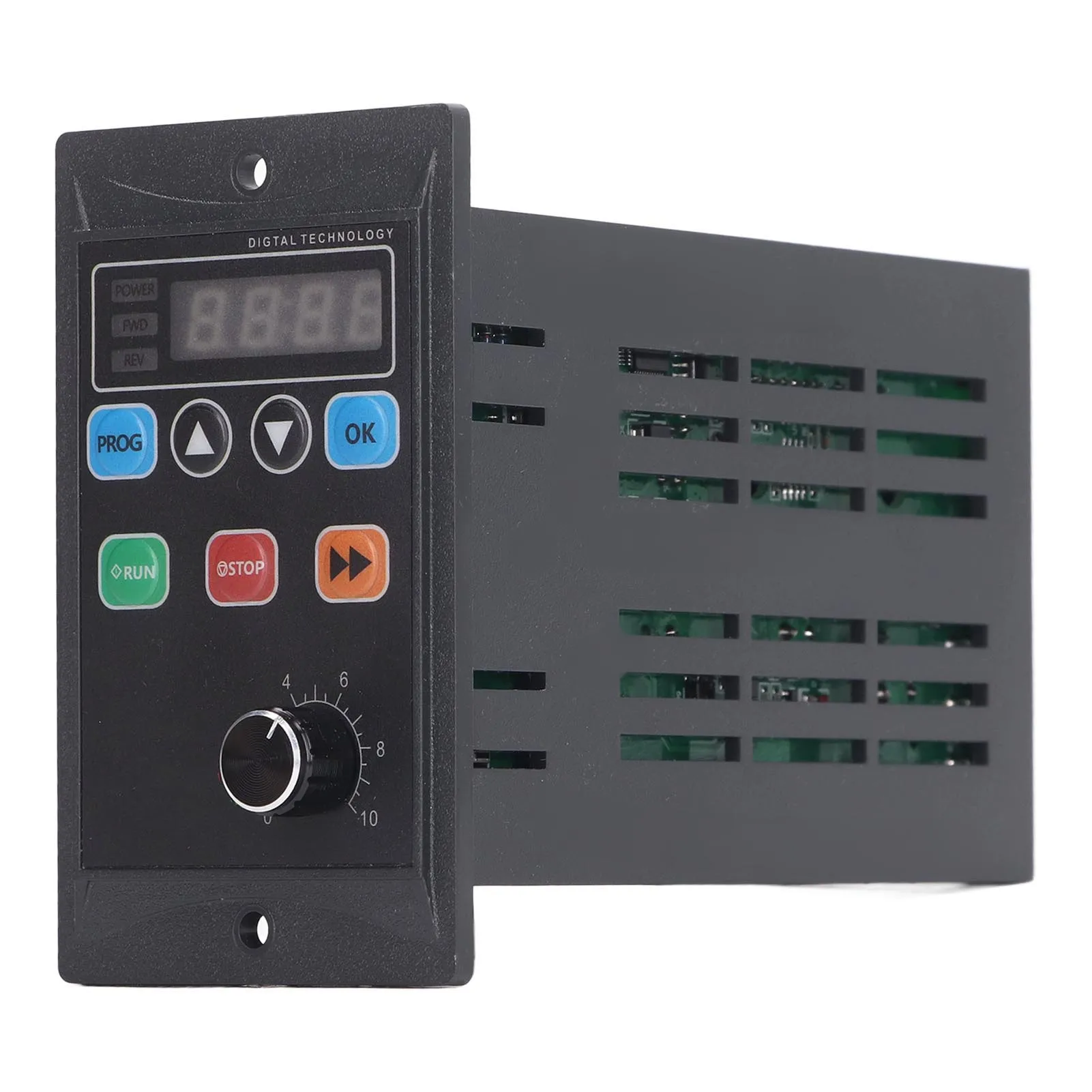 Frequency Controller  Frequency Drive 1PH 176‑264V Input 3PH 0‑220V Output VFD 750W for Motor Pump Motor Inverter
