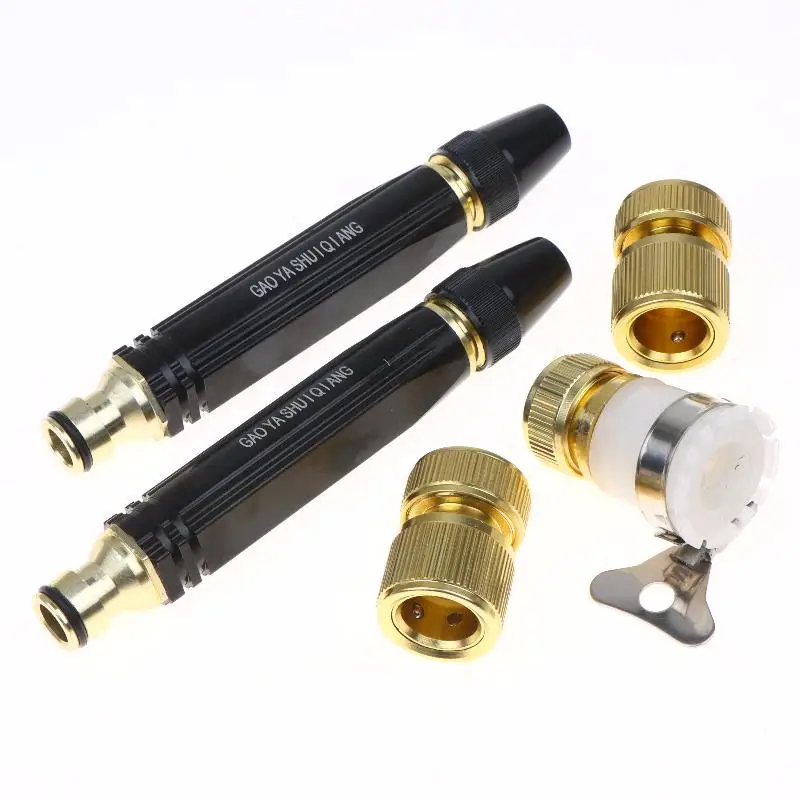 New Garden Hose High Pressure Jet Spray Nozzle Cleaning Power Washer Sprayer Compatible With Standard Garden Hose Accessories