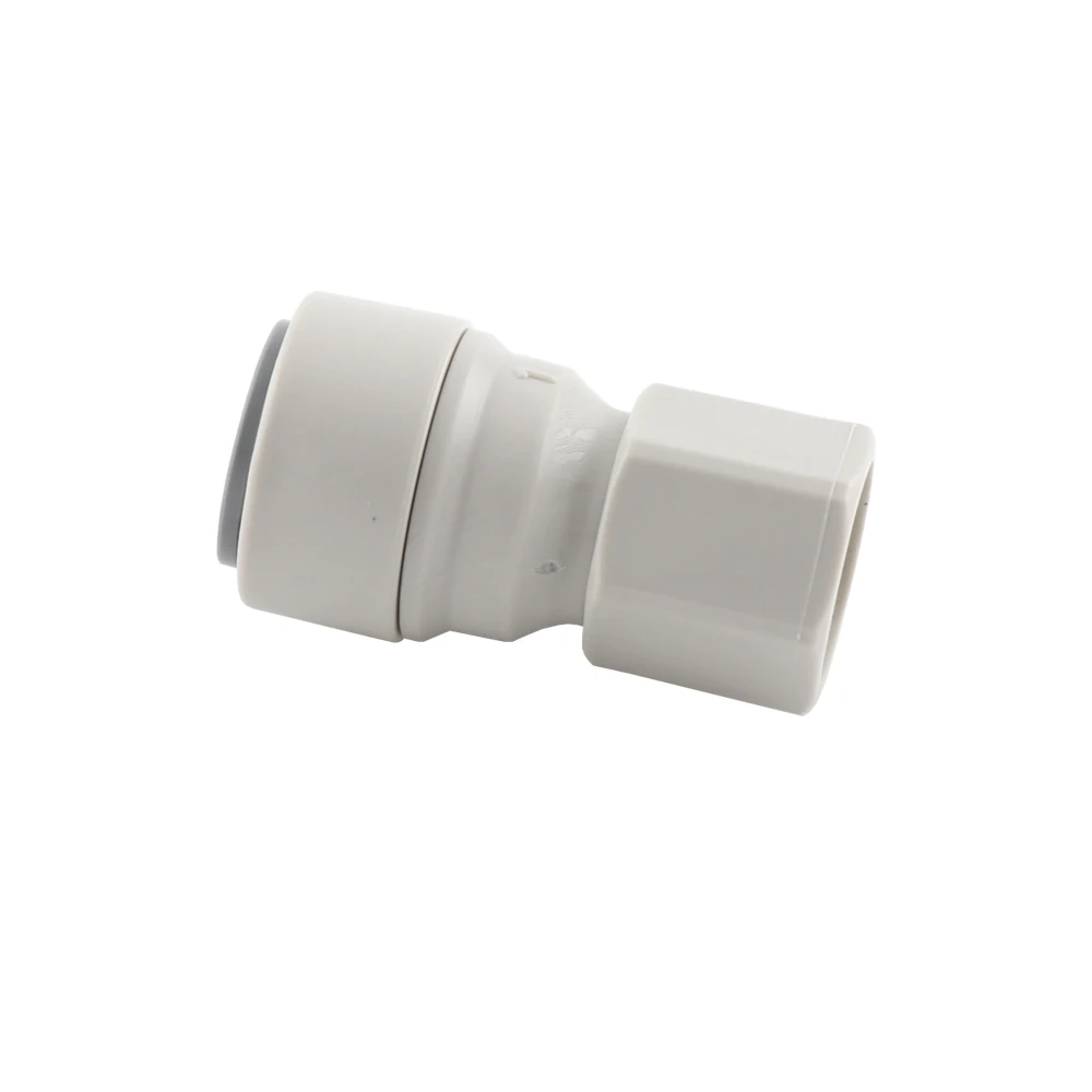 

Push Fit Fitting 1/4" 3/8'' Hose Tube Quick Connectors for Homebrew Ball Lock Keg Disconnect 1/4" FFL (7/16" - 20UNF) Female